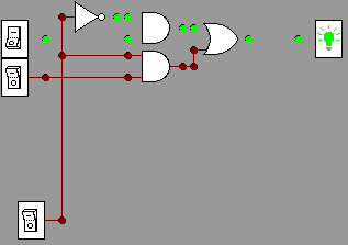 multiplexer with 2 data lines
