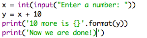 fixed first line